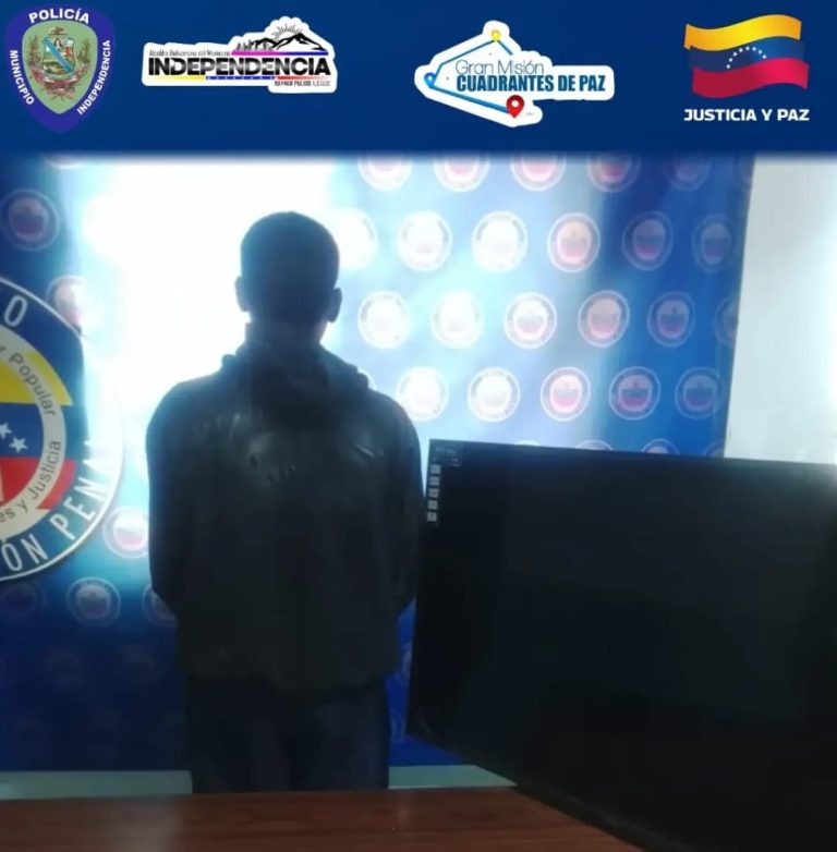 ¡Tras las rejas! Capturan a sujeto por robo en el sector Santa Bárbara de El Cartanal