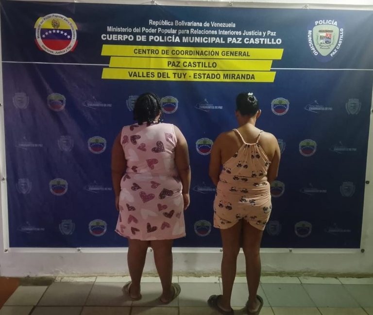 Detenidas dos mujeres por presunto tráfico de niños en Santa Lucía del Tuy