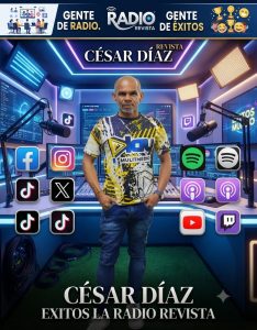 Del Dial al Corazón: Play Multimedios 95.7 FM y la Consagración Radial de César Díaz Éxitos