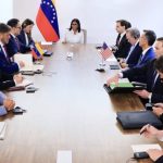 Delcy Rodríguez se reunió con una delegación de alto nivel de Estados Unidos