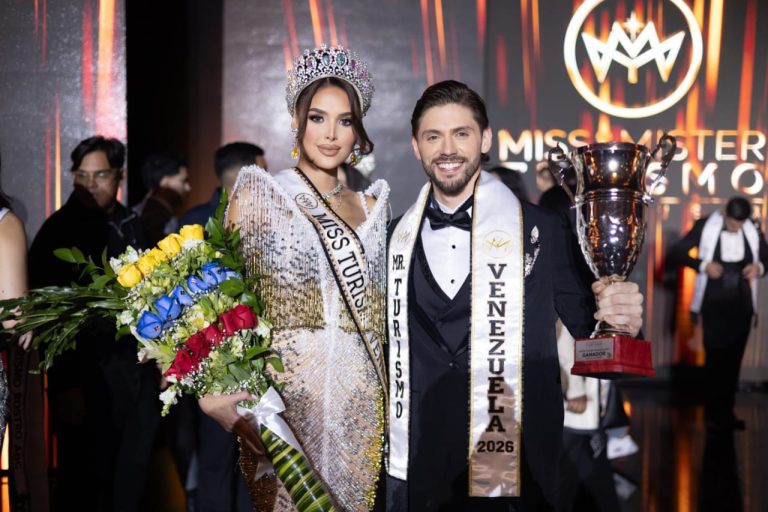 El certamen Miss y Míster Turismo Venezuela 2026 brilló en una noche inolvidable ¡El Mundial de la Belleza coronó a sus embajadores!