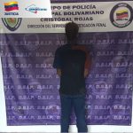 Funcionarios del DSIP aprehenden a un sujeto por violencia psicologica y amenazas