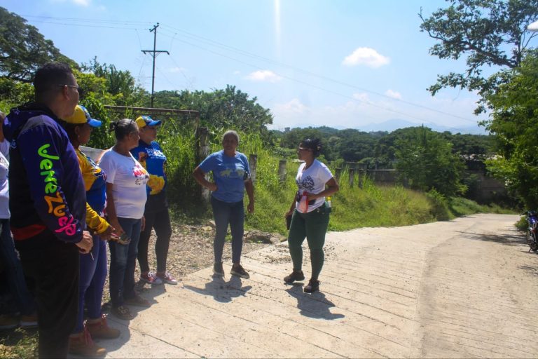 Inspeccionan proyectos de vialidades aprobados en el municipio Tomás Lander