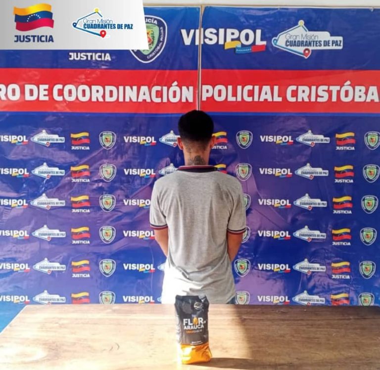 Policía Municipal de Cristóbal Rojas detiene a sujeto por hurto y agresión en Charallave