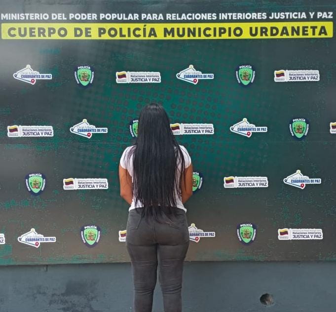 Policía de Urdaneta detiene a mujer solicitada por la justicia en Cúa