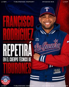 ‎Francisco “Kid” Rodríguez seguirá con Tiburones de La Guaira