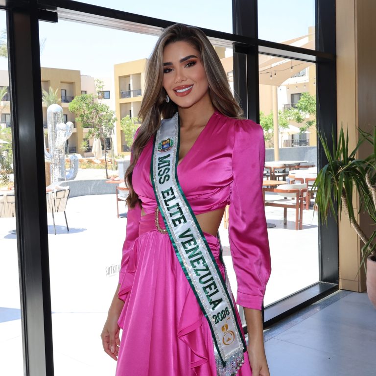 Anabelly Ojeda pisa fuerte en Hurghada y se perfila como la gran favorita a ganar la corona del Miss Elite World 2026