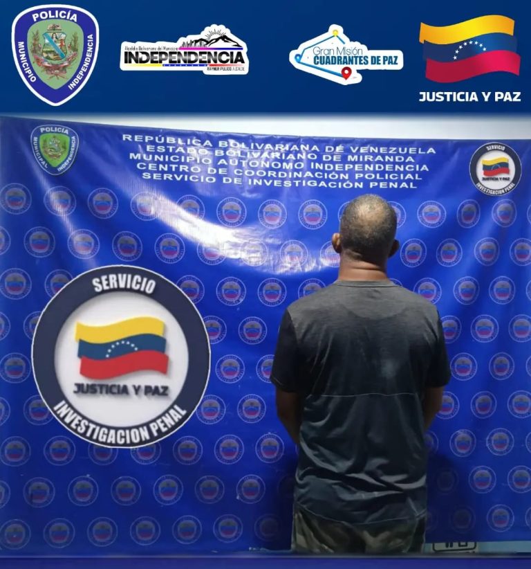 Detenido por presunto delito de lesiones en Santa Teresa del Tuy