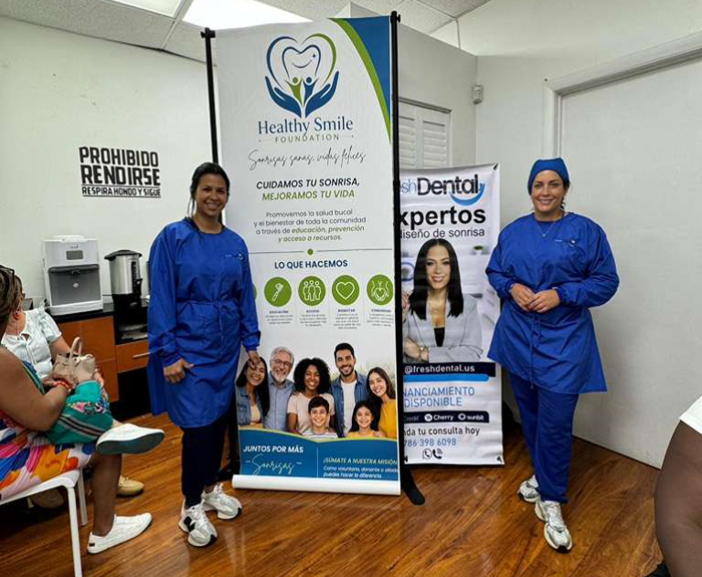 Más que una sonrisa: una alianza lleva atención dental gratuita a la comunidad de El Doral