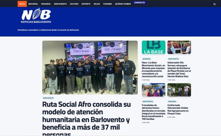 Noticias Barlovento celebra una década de periodismo con el lanzamiento de su dominio web propio