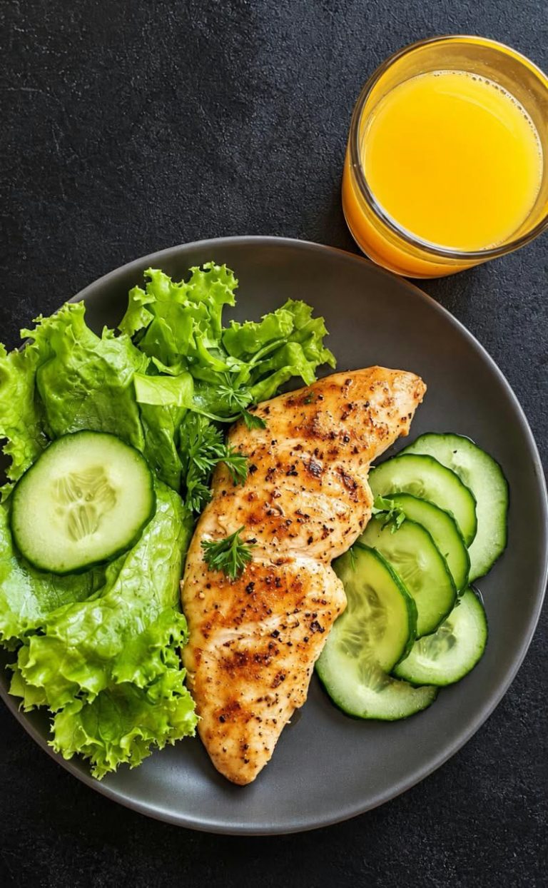 Una alternativa saludable y llena de sabor llega a la mesa con la nueva receta de pechuga de pollo dorada y ensalada fresca