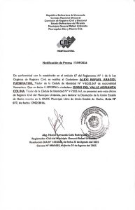 ¡A quien pueda interesar! Disolución De Unión Estable De Hecho