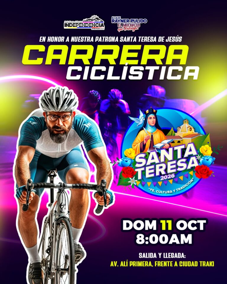 Alcaldía de Independencia desplegará gran agenda deportiva y cultural por los 255 años de Santa Teresa de Jesús