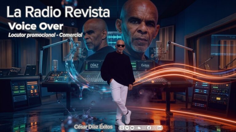 El Voice Over ¡Voz promocional y Voz comercial!