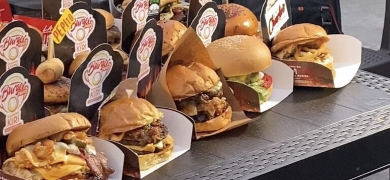 El Burger Fest Barquisimeto 2026 congregó a 15 restaurantes en la terraza del Trinitarias Suites en busca de la mejor hamburguesa